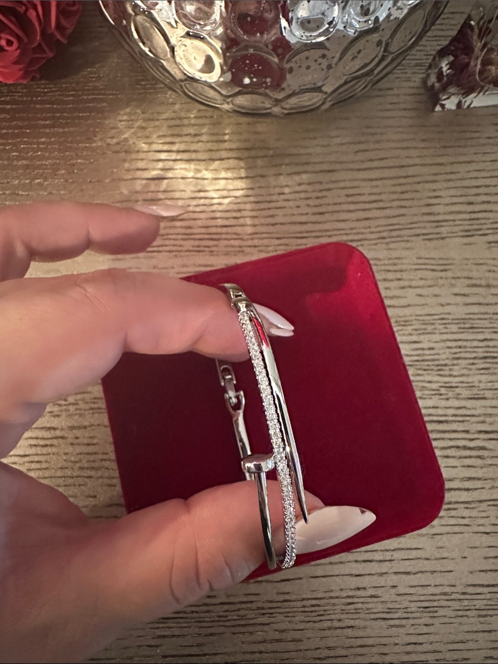 Nail bracelet